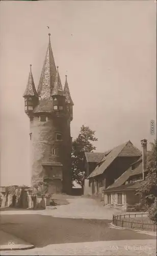 Ansichtskarte Lindau (Bodensee) Diebsturm 1921 