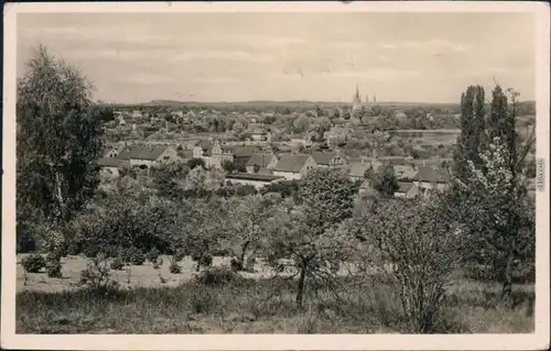 Ansichtskarte Werder (Havel) Blick auf die Stadt 1955