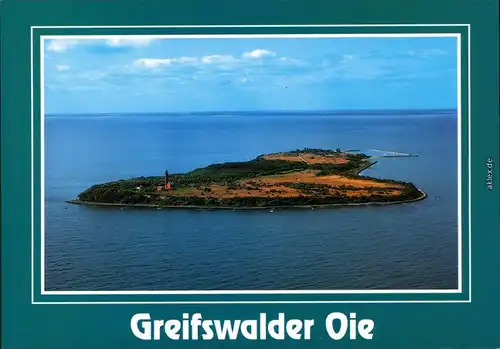 Ansichtskarte Kröslin Greifswalder Oie - Luftbild 2002