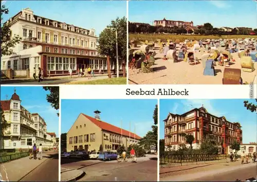 Ahlbeck/Usedom Ostseehotel, FDGB-Erholungsheim Bernhard Göring g1979