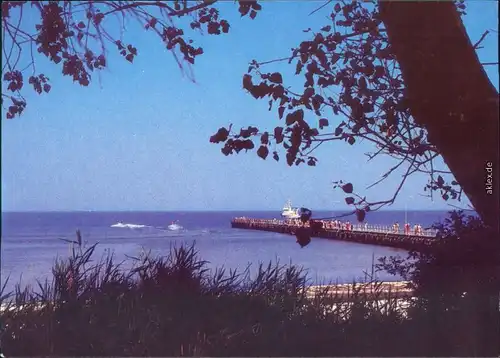 Ansichtskarte Lubmin Seebrücke 1995