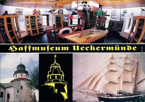 Ansichtskarte Ueckermünde Haffmuseum 1993