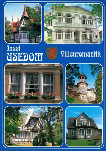 Ansichtskarte Usedom Insel Usedom - Villenromantik 1995