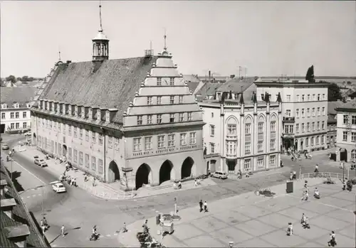 Ansichtskarte Greifswald Rathaus 1980