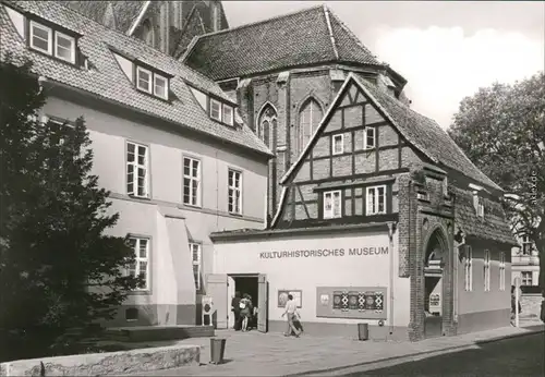 Ansichtskarte Stralsund Kulturhistorisches Museum 1976