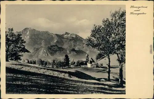 Ansichtskarte Herzogstand (Kochel am See) Panorama-Ansicht 1940