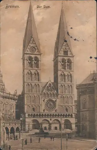 Ansichtskarte Bremen St. Petri-Dom 1912