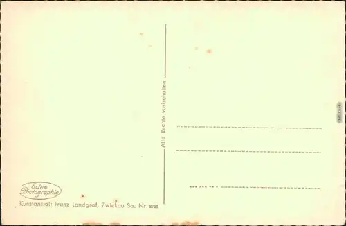 Ansichtskarte Oberwiesenthal Blick v. Fichtelberg zum Keilberg 1932