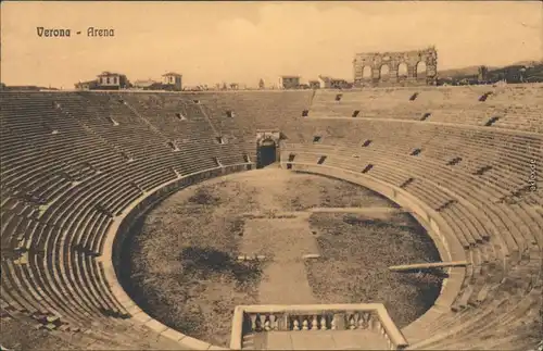 Ansichtskarte Verona Verona Arena di Verona 1924