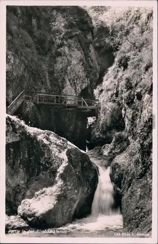 Almbachklamm-Marktschellenberg Schellenberg Markt Almbachklamm 1932