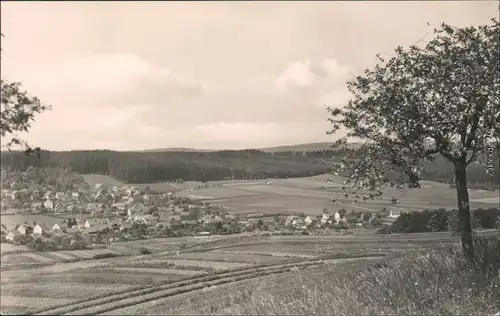 Ansichtskarte Catterfeld-Leinatal Blick auf den Ort 1966