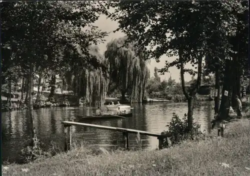 Ansichtskarte Wendisch Rietz Kanal 1969