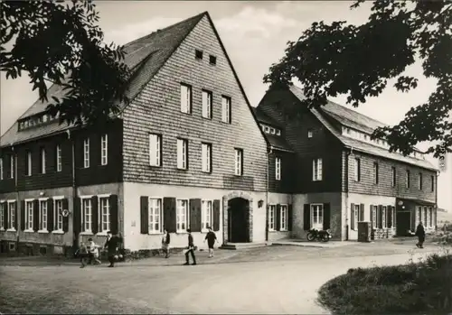 Ansichtskarte Seiffen (Erzgebirge) FDGB-Erholungsheime "Berghof" 1969