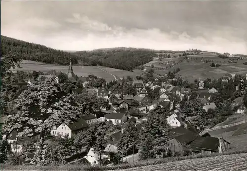 Ansichtskarte Seiffen (Erzgebirge) Blick auf den Ort 1971