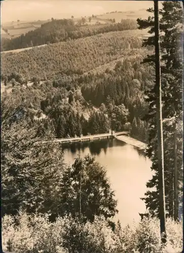 Ansichtskarte Wünschendorf (Elster) an der Talsperre 1975