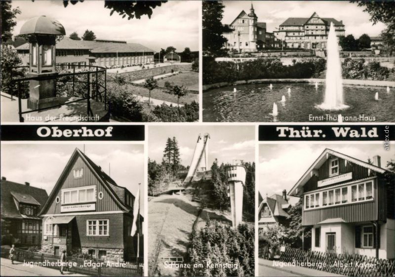 Oberhof (Thüringen) Hotel "ErnstThälmannHaus", "Haus der