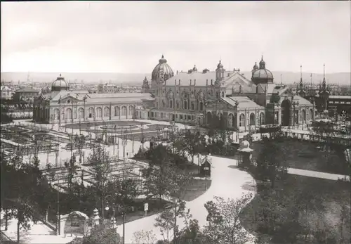 Ansichtskarte Pirnaische Vorstadt-Dresden Repro - Ausstellungspalast 1900/1988