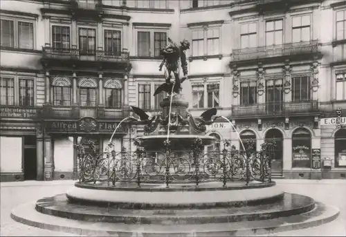 Ansichtskarte Innere Altstadt-Dresden Repro - Gänsediebbrunnen 1900/1988