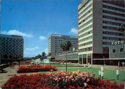 Seevorstadt-Dresden Interhotels "Bastei", "Königsstein", "Newa" g1974