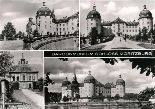 Ansichtskarte Moritzburg Kgl. Jagdschloss 1976