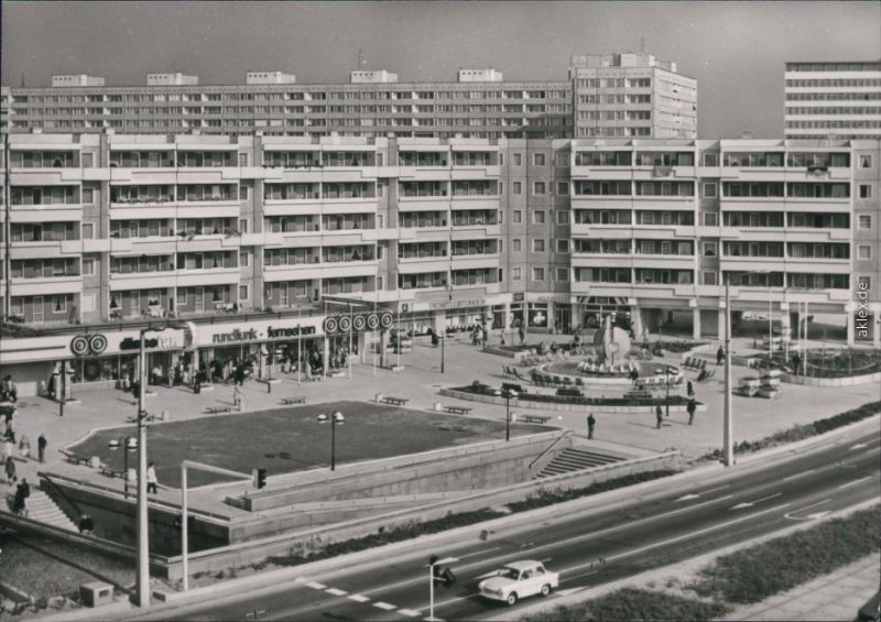 Innere Neustadt Dresden Zerstörter Neustädter Markt und Goldener Reiter 1950 Nr. 46735