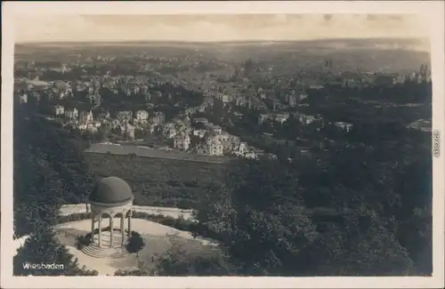 Ansichtskarte Wiesbaden Panorama 1942