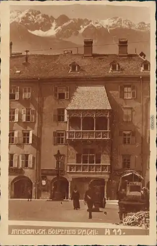 Foto Innsbruck Goldenes Dachl 1929 Privatfoto