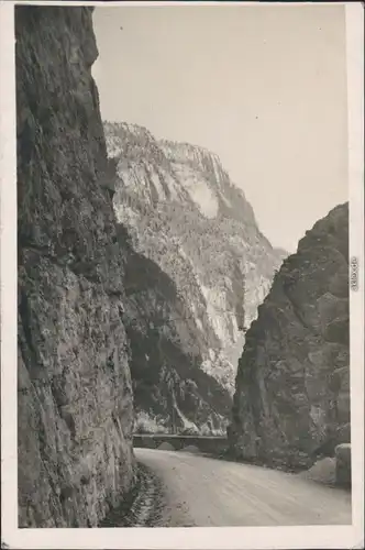 Ansichtskarte Bozen Bolzano Passo della Mendola - Mendelpass 1929