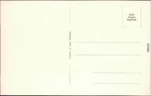 Ansichtskarte Edam-Volendam im Haus Frauen, Kinder - Tracht 1930