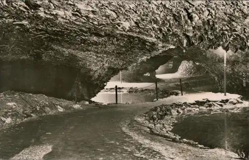 Ansichtskarte Kelbra (Kyffhäuser) Barbarossahöhle, Neptungrotte 1962