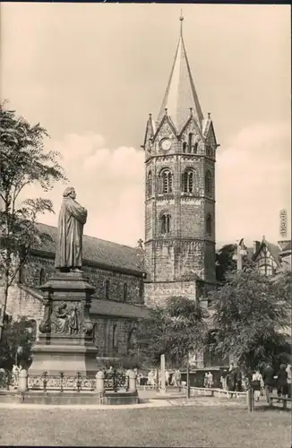 Ansichtskarte Eisenach Luther-Denkmal 1959