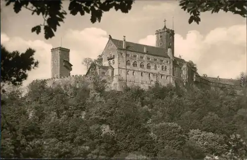 Ansichtskarte Eisenach Wartburg 1958
