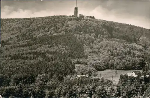 Ansichtskarte Brotterode Großer Inselberg / Inselsberg mit Grenzwiese 1958