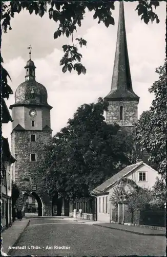 Ansichtskarte Arnstadt am Riedtor 1959