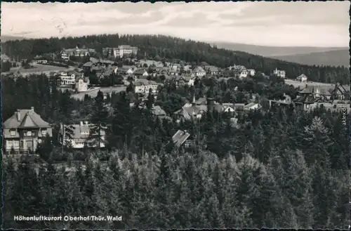 Ansichtskarte Oberhof (Thüringen) Blick auf den Ort 1960