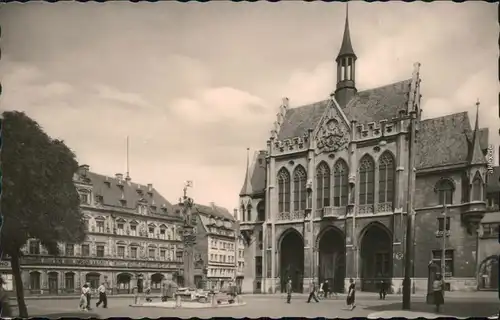 Ansichtskarte Erfurt Rathaus 1960
