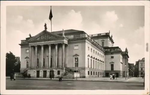 Ansichtskarte Mitte-Berlin Deutsche Staatsoper 1955