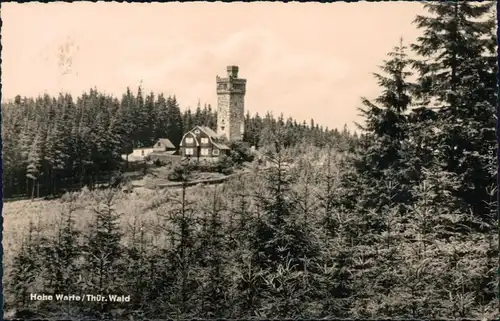 Ansichtskarte Elgersburg Hohe Warte 1962