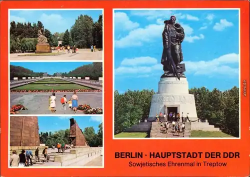 Alt-Treptow-Berlin Sowjetisches Ehrenmal 1978