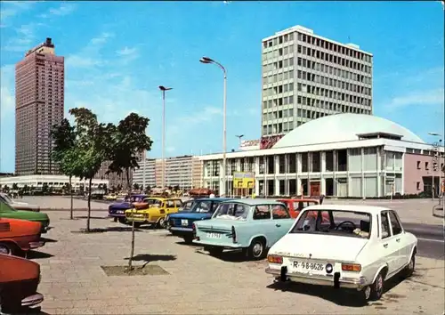 Ansichtkarte Mitte Berlin Alexanderplatz 1978