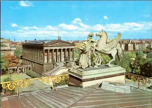 Ansichtskarte Berlin Nationalgalerie vom Dach aus 1973