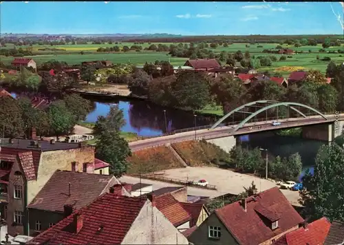 Ansichtskarte Oderberg (Barnim) Panorama-Ansicht g1981