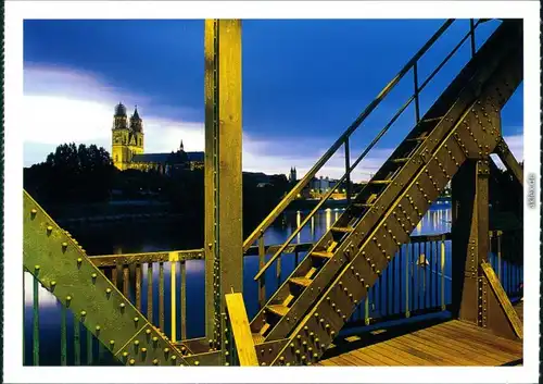 Ansichtskarte Altstadt-Magdeburg Dom 2000