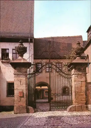 Ansichtskarte Weimar Wittums-Palais - Haupteingang 1978