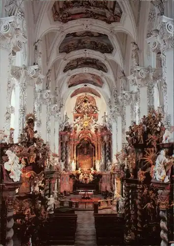 Ansichtskarte Neuzelle Klosterkirche 1995