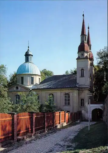 Ansichtskarte Neuzelle Evangelische Kirche 1995