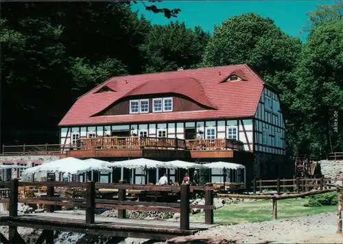 Ansichtskarte Boltenmühle-Neuruppin Kosum-Gaststätte "Boltenmühle" 1996