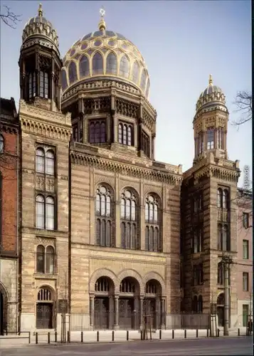 Ansichtskarte Berlin Neue Synagoge 1998