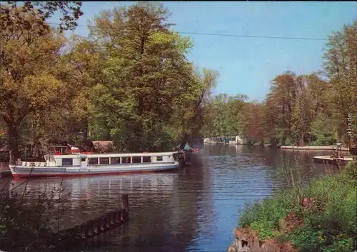 Königs Wusterhausen Ortsteil: Neue Mühle - an der Dahme, Fährschiff 1985