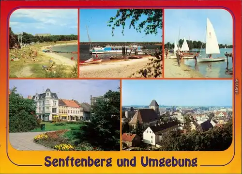 Großkoschen-Senftenberg (Niederlausitz) Senftenberger See Bootshafen 1995
